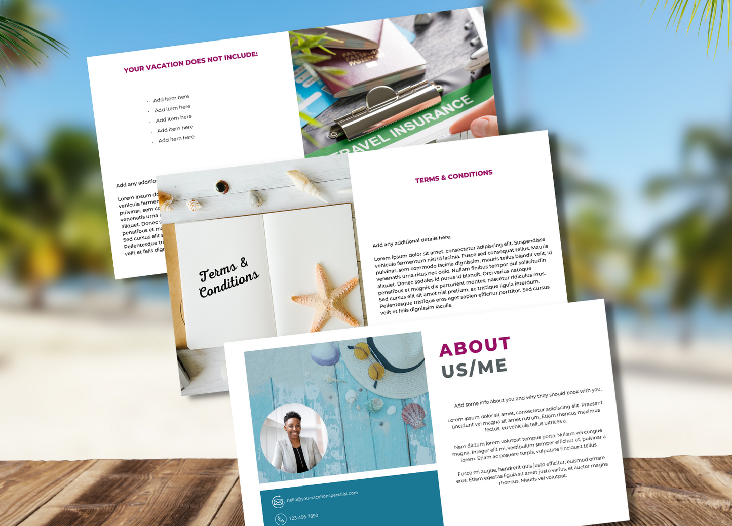 All-Inclusive Resort Proposal Template | Canva Template