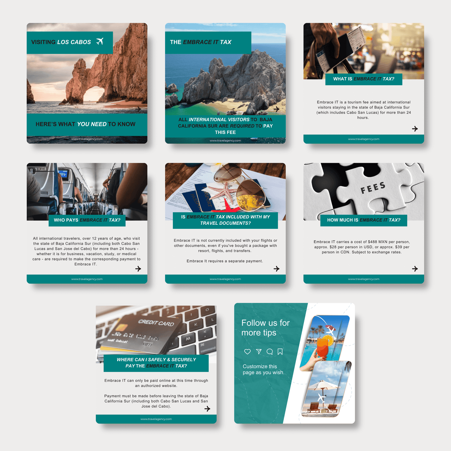 Embrace IT Carousel & Quick Facts| Canva Template