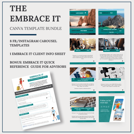 Embrace IT Carousel & Quick Facts| Canva Template