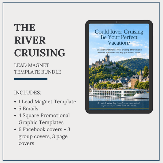 Lead Magnet Bundle | River Cruise Vacations | Done-For-You